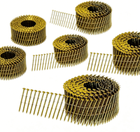Clous en bobine pour la construction, clous en fil galvanisé pour palettes, clôtures et emballages