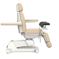 Chaise d'examen médicale électrique Otto-332FC pour salon, spa et clinique, réglable pour les soins des cils, du visage, de la dermatologie, esthétique, pour hôtel et usage beauté