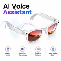 Lunettes caméra POV W610 – Enregistrement vidéo 4K en vue à la première personne, lunettes intelligentes avec IA, verres photochromiques, guide audio IA