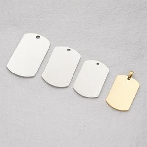 Etiquettes métalliques Revêtement en poudre Acier inoxydable Religieux Europe <span class=keywords><strong>Plaque</strong></span> personnalisée Plaqué Cadeau d'affaires Animal Plaqué or Pendentifs - Product Image 4