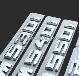 Badge de coffre M135i M140i M235i M240i M340i M530i M540i M550i <span class=keywords><strong>M550d</strong></span> M730Li M740Li M750Li M750Li M760Li V12 ABS pour <span class=keywords><strong>BMW</strong></span> - Product Image 3