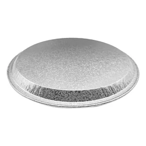 Round Foil Trays 1000ml 12x12" 30x28x2.8cm Takeaway Tin Foil Trays Round Shape Aluminium Foil Tray