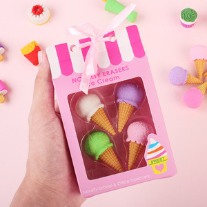 Gommes à effacer fantaisie colorées kawaii pour étudiants, école, bureau, papeterie, dessin animé pour enfants - Product Image 5