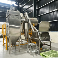 Mélangeur à ruban en forme de goutte d'eau pour produits chimiques de traitement de l'eau, mélange horizontal, certification CE, prix d'usine