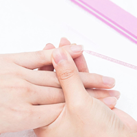 Vente en gros de bâtonnets en plastique acrylique à double extrémité pour enlever le gel, outil de nettoyage des coutures des ongles, 100 pièces/sac pour accessoires d'ongles