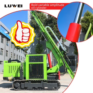 Mesin <span class=keywords><strong>Driver</strong></span> Piling fotovoltaik kaki tinggi perayap 85 KW daya tinggi harga rendah mesin sopir tumpukan untuk medan kasar Piling - Product Image 3