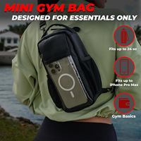 Sac de sport unisexe magnétique étanche pour bouteille d'eau, sac banane de gym, sac à bandoulière, sac à main, organisateur portable – Meilleure vente