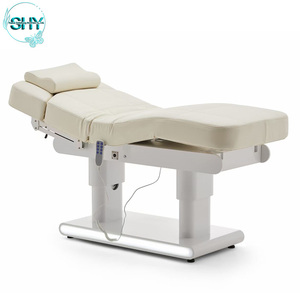 Prix élevé mais bonne qualité Salon de beauté lit de cils Table de lit de massage facial électrique avec 4 moteurs - Product Image 4