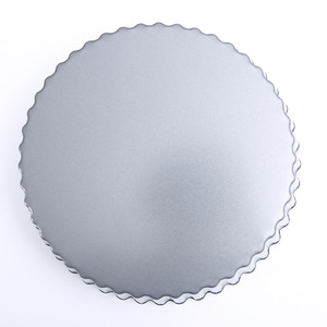 Molde redondo para pasteles de acero al carbono con revestimiento antiadherente para hacer pasteles DIY, 1 pieza - Product Image 2