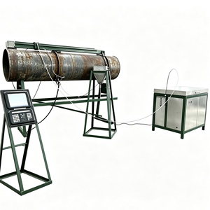 Machine de découpe de tubes CNC industrielle robuste à jet d'eau, coupe-tubes carrés automatique, acier au carbone, épaisseur 50 mm, découpe à froid - Product Image 1