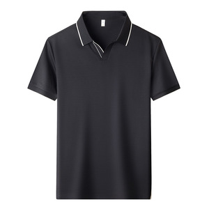 Camiseta Polo Personalizada Elástica de Manga Corta para <span class=keywords><strong>Hombre</strong></span>, Camiseta Moderna de Verano para Ropa Masculina - Product Image 6