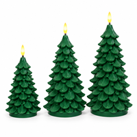 Bougie LED sans flamme réaliste en cire de paraffine, à piles, pour sapin de Noël, vente en gros, pour la décoration de la maison et des fêtes