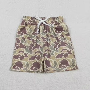 Pantalones Cortos de Verano para Niños Pequeños, Colección de Estampados de Camuflaje, Pantalones Cortos Casuales con Cordón Elástico para Bebés - Product Image 4