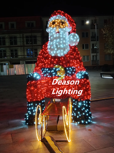 Nouvelle mode photo en plein air décoratif <span class=keywords><strong>noël</strong></span> illuminé grande statue du père <span class=keywords><strong>noël</strong></span> - Product Image 5