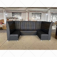 Mobilier de bar / Discothèque / KTV / Salon de chicha - Ensemble de canapés, banquette, sièges en cabine, banquetas BT1047