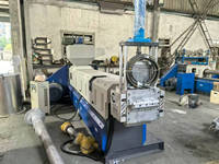 Machine de recyclage de film HDPE LDPE EVA PP à extrusion monovis avec refroidissement par eau SJ-120