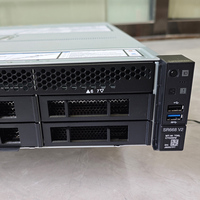 ThinkServer SR668 V2 2U Rack-Mount Database AI Server Intel Xeon Silver 4314 2.4GHz 16 Core 64GB DDR4 3.5-inci Daya Redundan