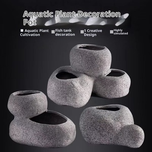 Forma <span class=keywords><strong>de</strong></span> <span class=keywords><strong>piedra</strong></span> acuario hueco desove <span class=keywords><strong>de</strong></span> peces, cría, escondite y juego refugio para decoración <span class=keywords><strong>de</strong></span> paisaje <span class=keywords><strong>de</strong></span> pecera - Product Image 4