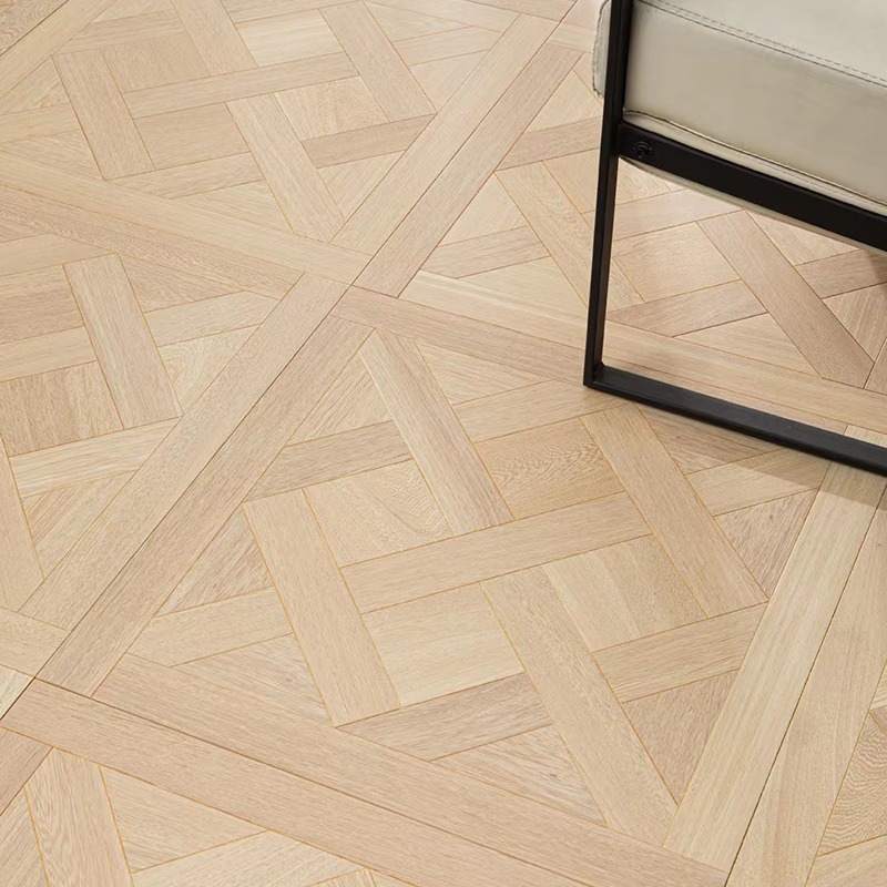Plancher en mosaïque de bois d'aile de poulet P520 600 * 600 * 15 ; 1㎡