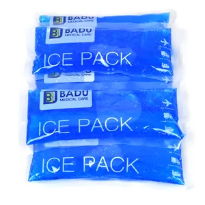 Badu 80G 100G 150G 180G 250G 300G 500G Beste Afslankende Food Grade Zachte Gel Pack Koud Voedsel Transport Vershoudend Mini-Ijspak