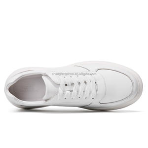 Yeni ucuz moda Unisex Sneakers beyaz dantel-up kurulu iş ayakkabısı rahat açık hava etkinlikleri için yuvarlak ayak ile yaz güz - Product Image 3