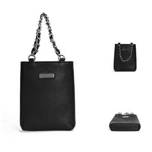 Nouvelle mode Sac à main pour téléphone portable à bandoulière unique en PU avec fermeture éclair pour femmes - Product Image 1
