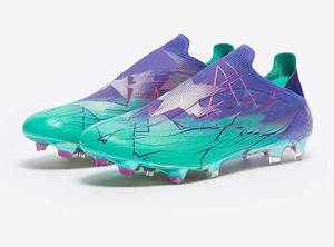 Topkwaliteit voetbalschoenen, goedkope sportschoenen, groothandel hoge enkel voetbalschoenen, kindervoetbalschoenen - Product Image 6