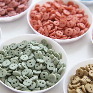 Thời trang DIY handmade búp bê vải Phụ Kiện 6mm Hai Mắt Pig mũi thiết kế quần áo nút cho bé ăn mặc trẻ em áo len - Product Image 5