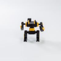 Servicio de Impresión 3D Más Vendido de 22 Network Factory, Transformando un Modelo de Juguete de Robot en un Robot Móvil Impreso, Juguetes Creativos para Niños