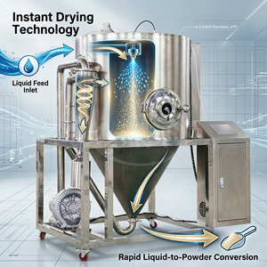 Tomato Powder Making Machine Automatic Spray Dried Machine PLC Components Core Spray <strong>Drying</strong> <strong>Equipment</strong> - Product Image 2