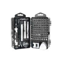 Kit de Herramientas Completo, Moderno y Duradero para Reparaciones Profesionales de Bricolaje, Juego de Destornilladores de Precisión 115 en 1, Patinete, Hecho en China