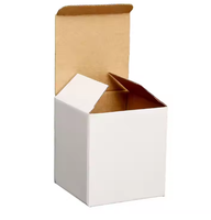 Tasses en verre recyclables personnalisées de haute qualité pour tasses à café, emballées dans une boîte en papier colorée et robuste, esthétiquement agréable