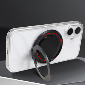 Ultradünner Faltbarer Ständer mit Mattiertem Design Fingerring-Griff Handyband für Mobiltelefone - Product Image 4