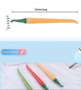 Bolígrafo de Gel con Forma de Chiles, Tinta Negra de 0.5 mm, Creativo y Promocional, Personalizado, para Estudiantes - Product Image 2