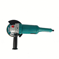 Meuleuse d'angle électrique filaire industrielle robuste avec interrupteur à gâchette et fonctions de sécurité pour la découpe agressive des métaux