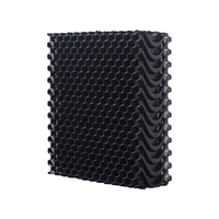 Coussin de refroidissement en plastique haute performance, rideau évaporatif à faible entretien pour la ventilation des poulaillers et des élevages