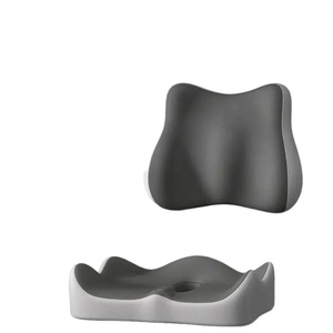 Coussin de siège ergonomique en mousse à mémoire de forme en U avec support lombaire, contour <span class=keywords><strong>orthopédique</strong></span> pour le coccyx, respirant, amovible et lavable - Product Image 1