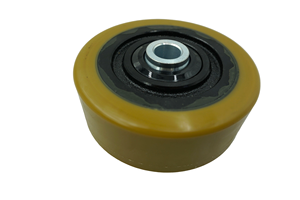 Nova Roda de Tração Original em PU para Empilhadeira Linde 0039933811 Acessórios 140x54/62-20mm Capacidade de 1500kg Garantia de 1 Ano - Product Image 3