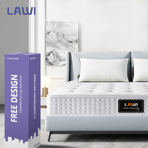 <span class=keywords><strong>Matelas</strong></span> Queen en latex à ressorts, zone de sommeil en latex haute densité, mousse à mémoire de forme, meubles de chambre d'hôtel - Product Image 4