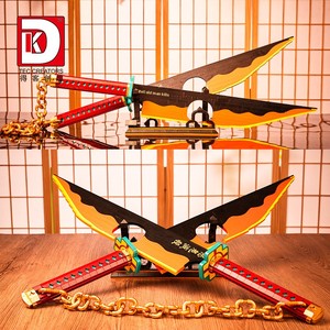 Dekker Creative 1507 Demon Slayer Sound Pillar Uzui Tengen Nichirin Blade Puzzle, Bloques de Construcción de Plástico ABS de Partículas Pequeñas, Regalo - Product Image 6