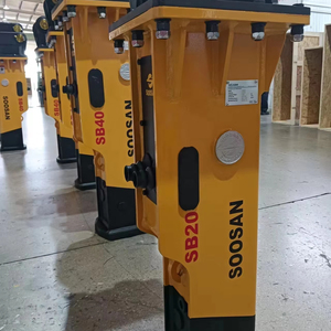 Martillo hidráulico SOOSAN SB20 para construcción, demolición, túnel, OBRA VIAL General, nueva condición, Mini excavadora, núcleo de cincel - Product Image 1