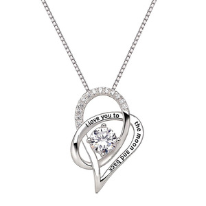 Collana con Ciondolo Geometrico Inciso per Donne, Elegante Gioiello Minimalista alla Moda per Uso Quotidiano e Regalo - Product Image 2