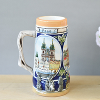 BONWILL Souvenir tasse à bière tasse en céramique gravée