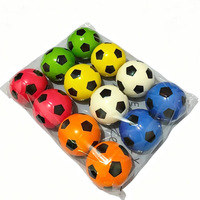 Ballon de football anti-stress en mousse souple élastique, cadeau promotionnel personnalisé pour le sport, jouet en PU