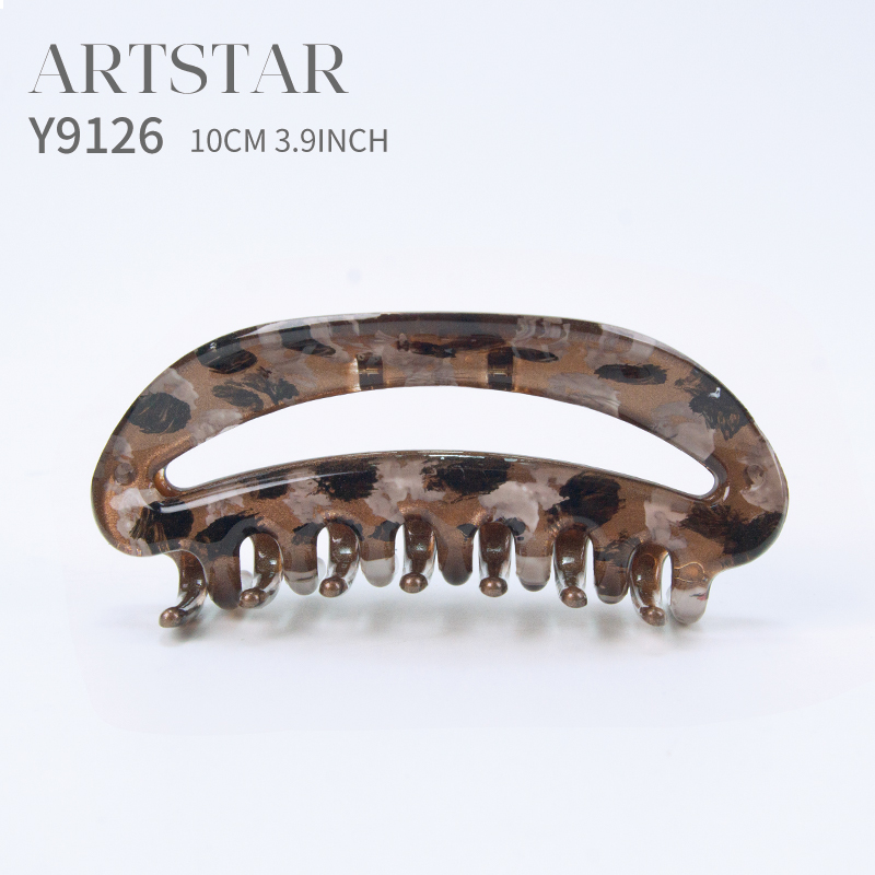 Leopard Moon-Shape Clip 9126_1