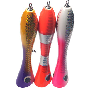 เหยื่อปลอมแบบ Popper น้ำหนัก 150 กรัม สำหรับตกปลาแบส เหยื่อปลอมแบบผิวน้ำ สำหรับการตกปลาแบบ Trolling ใช้กลางแจ้ง - Product Image 5