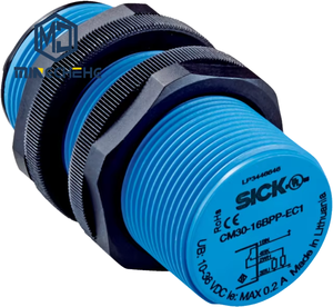 Sensor Capacitivo CM30-16BPP-EC1 CM30-16BPN-EC1 CM30-16BPO-EC1, Rango de Detección de 16 mm, Rosca M30 para Detección de Materiales No Metálicos - Product Image 1