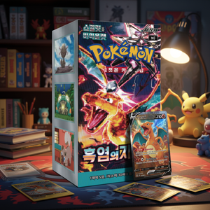 Pokemoned Sv3 Ruler of Blackflame, Caja de 30 Paquetes de Cartas Coleccionables TCG Edición Coreana para Niños y Adultos - Product Image 3