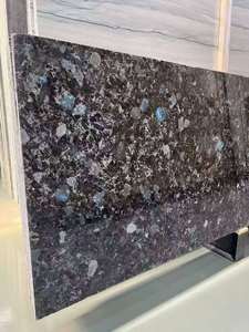 Cocina Granito Piedra Buena Calidad Pulido Esmeralda Azul Estrella Alto Pulido Azul Macaubas Granito <span class=keywords><strong>Bahia</strong></span> Precio Bueno - Product Image 5