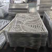 Panneaux de plafond intégrés artistiques personnalisés en aluminium perforé, ignifuges, insonorisés, imperméables, isolants thermiques et anti-moisissure